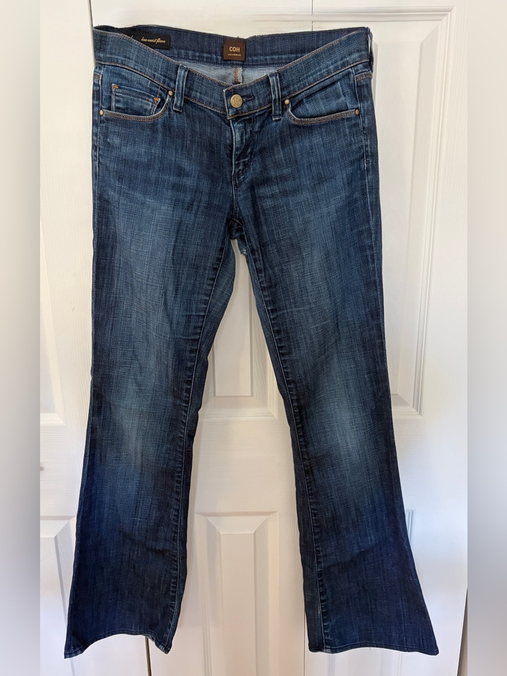 Citizens of Humanity Vintage Low-Rise Ingrid Blue Jeans